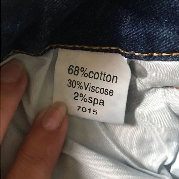 NWOT … BYFBM “Size: S - 6” Distressed Button-Fly Jeans - Picture 6 of 6